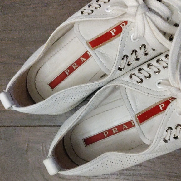 PRADA "Linea Rossa" Sneakers - Picture 5 of 10